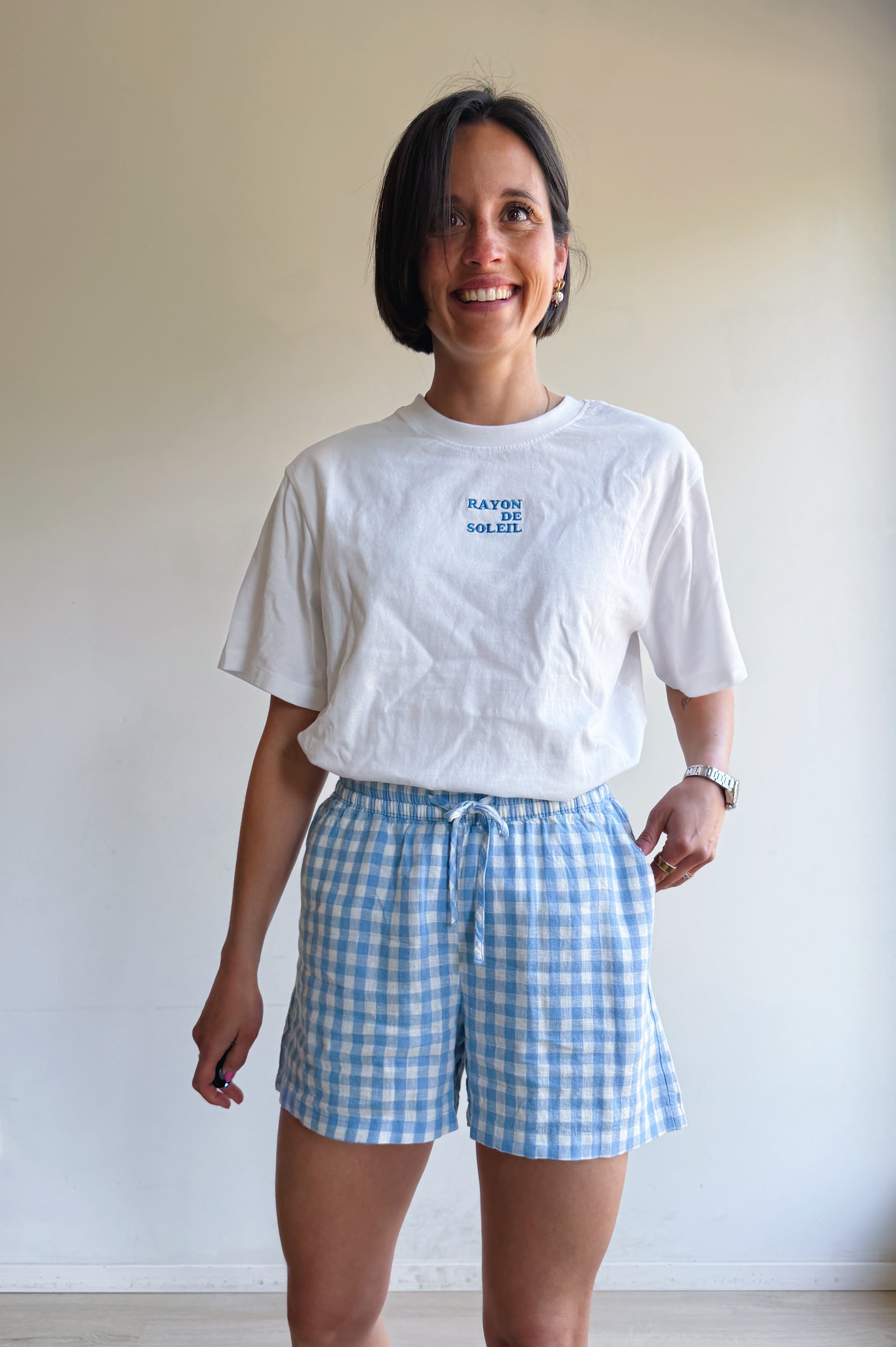 Falakka short blauw
