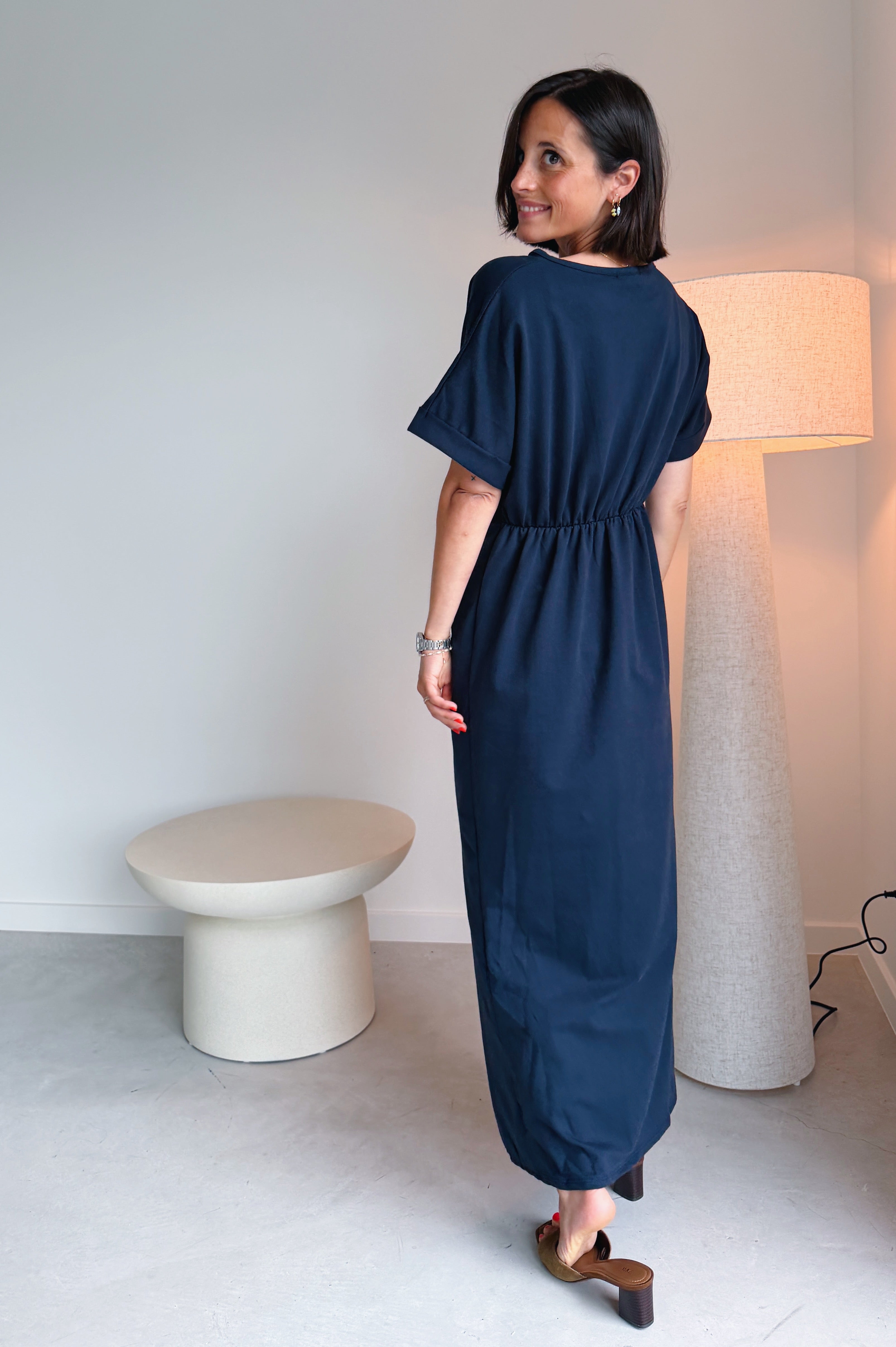 Bea jurk navy