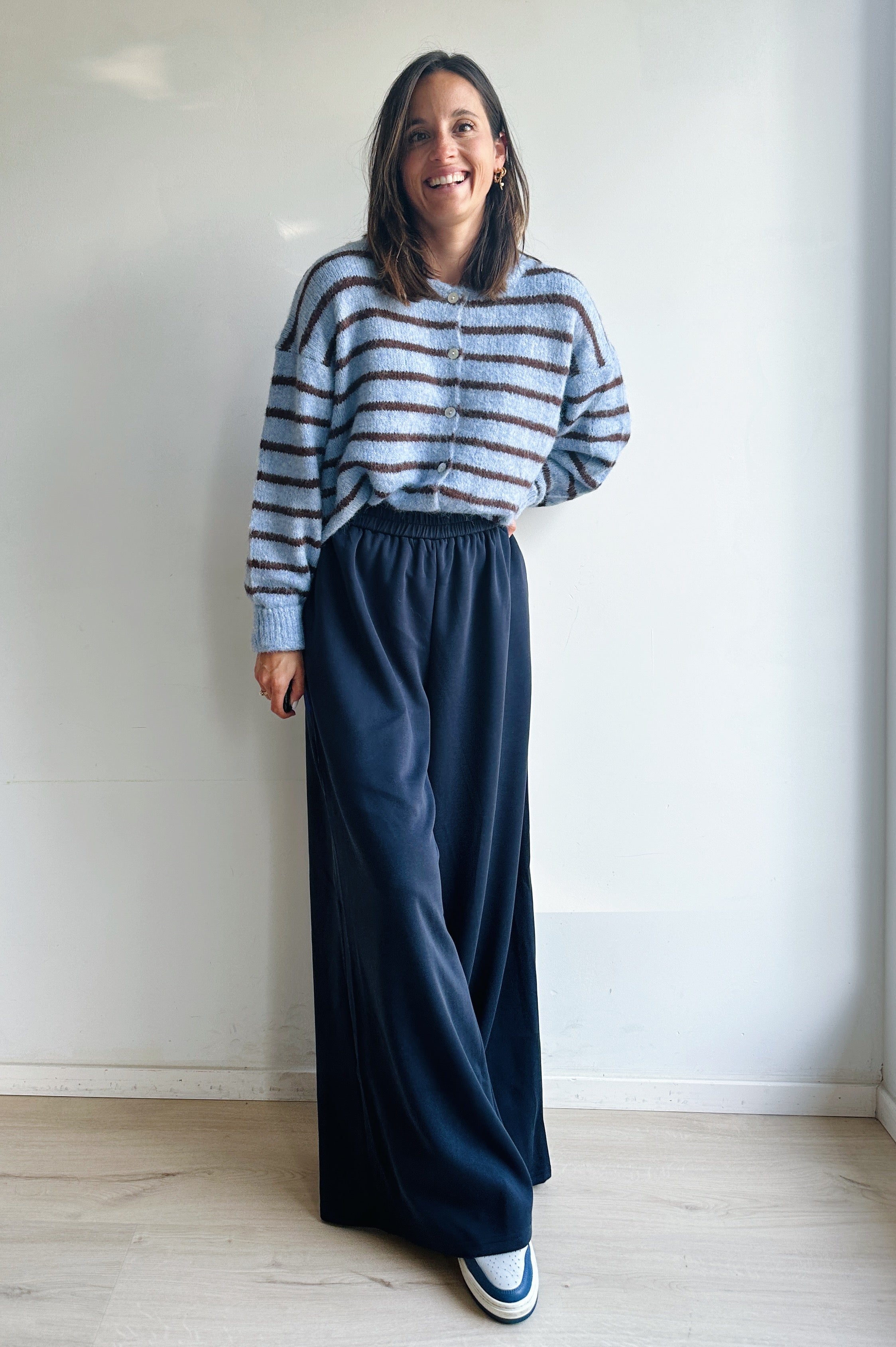 Cleo broek blauw
