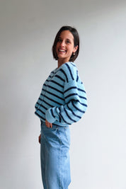 Vicky gilet blauw/marine