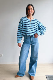 Vicky gilet blauw/marine