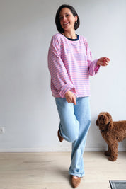 Lieva longsleeve roze