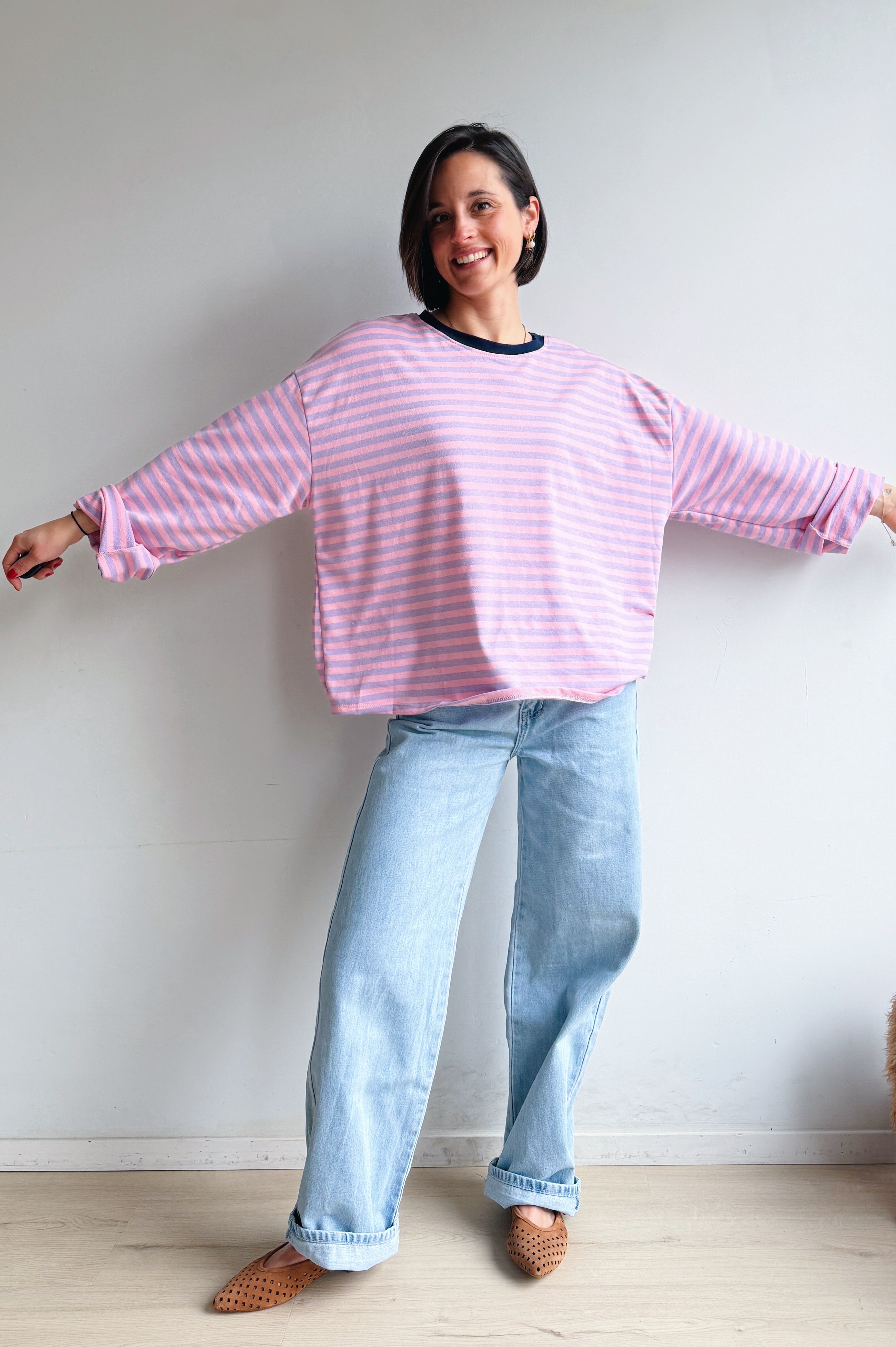 Lieva longsleeve roze