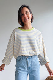 Lieva longsleeve grijs