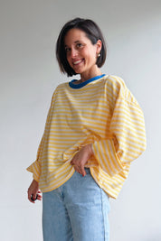 Lieva longsleeve geel