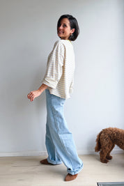 Lieva longsleeve grijs