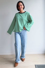Lieva longsleeve groen