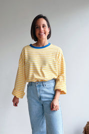 Lieva longsleeve geel