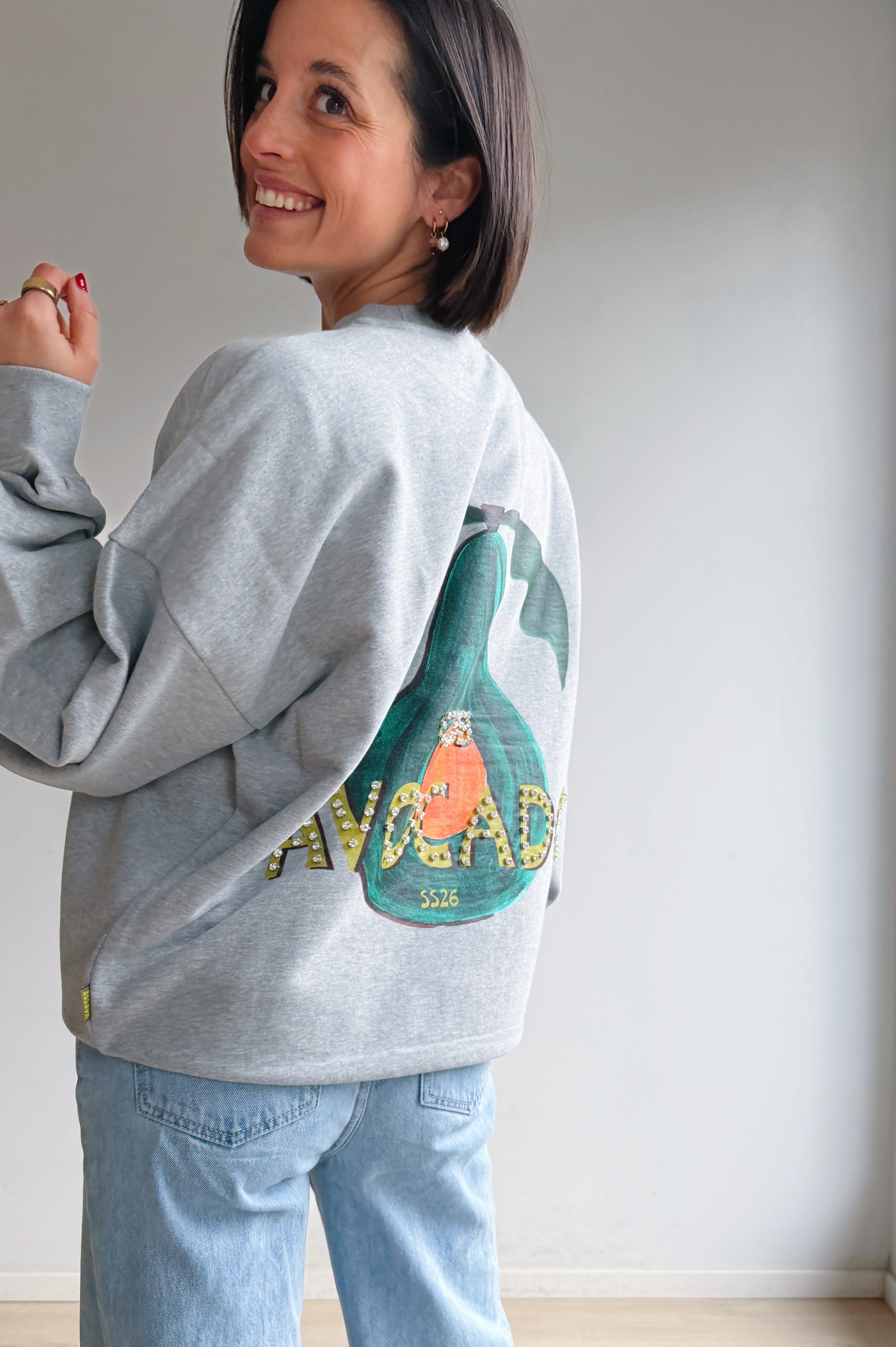 Club avocado sweater