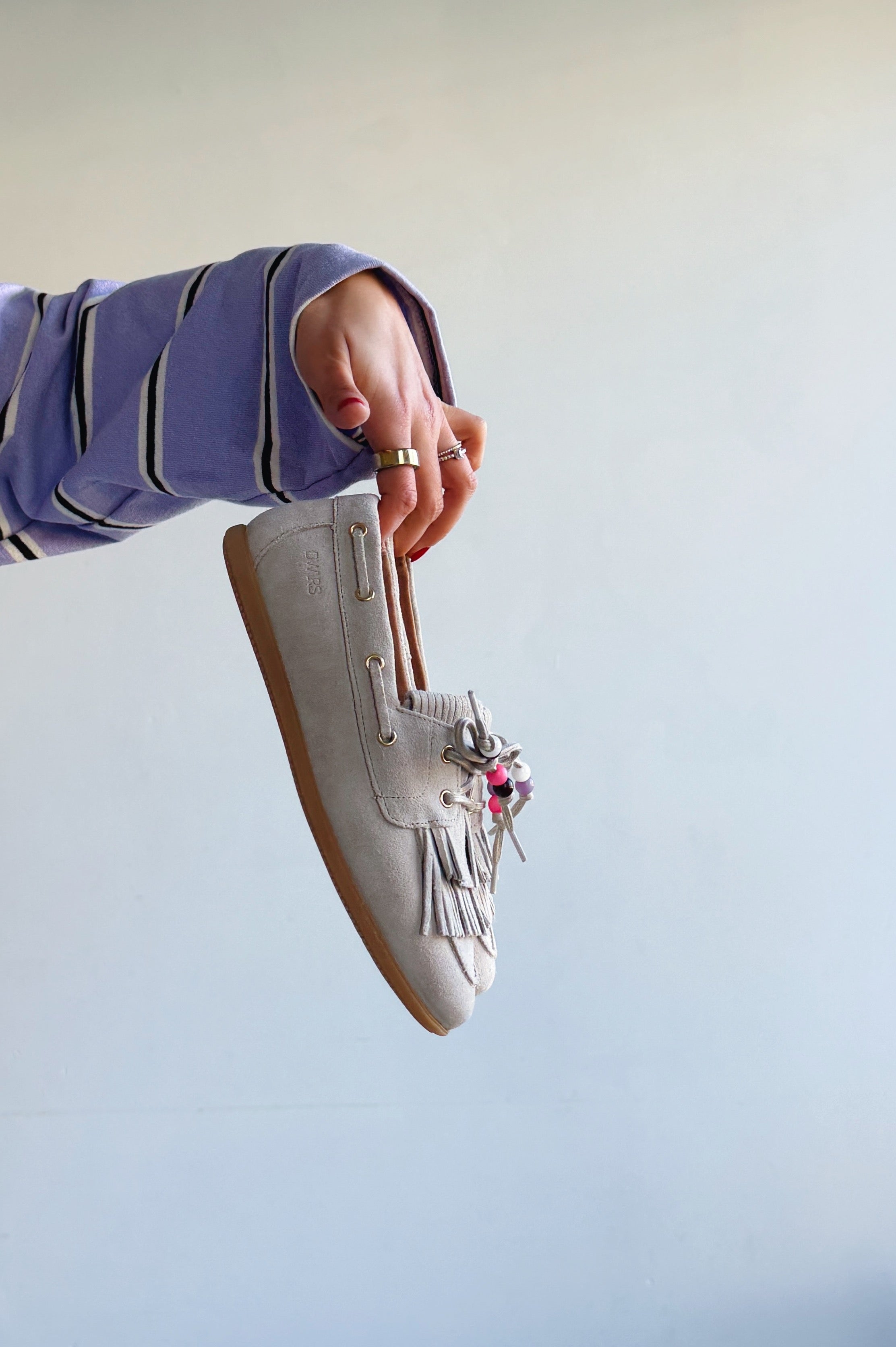 Latty fringes schoen