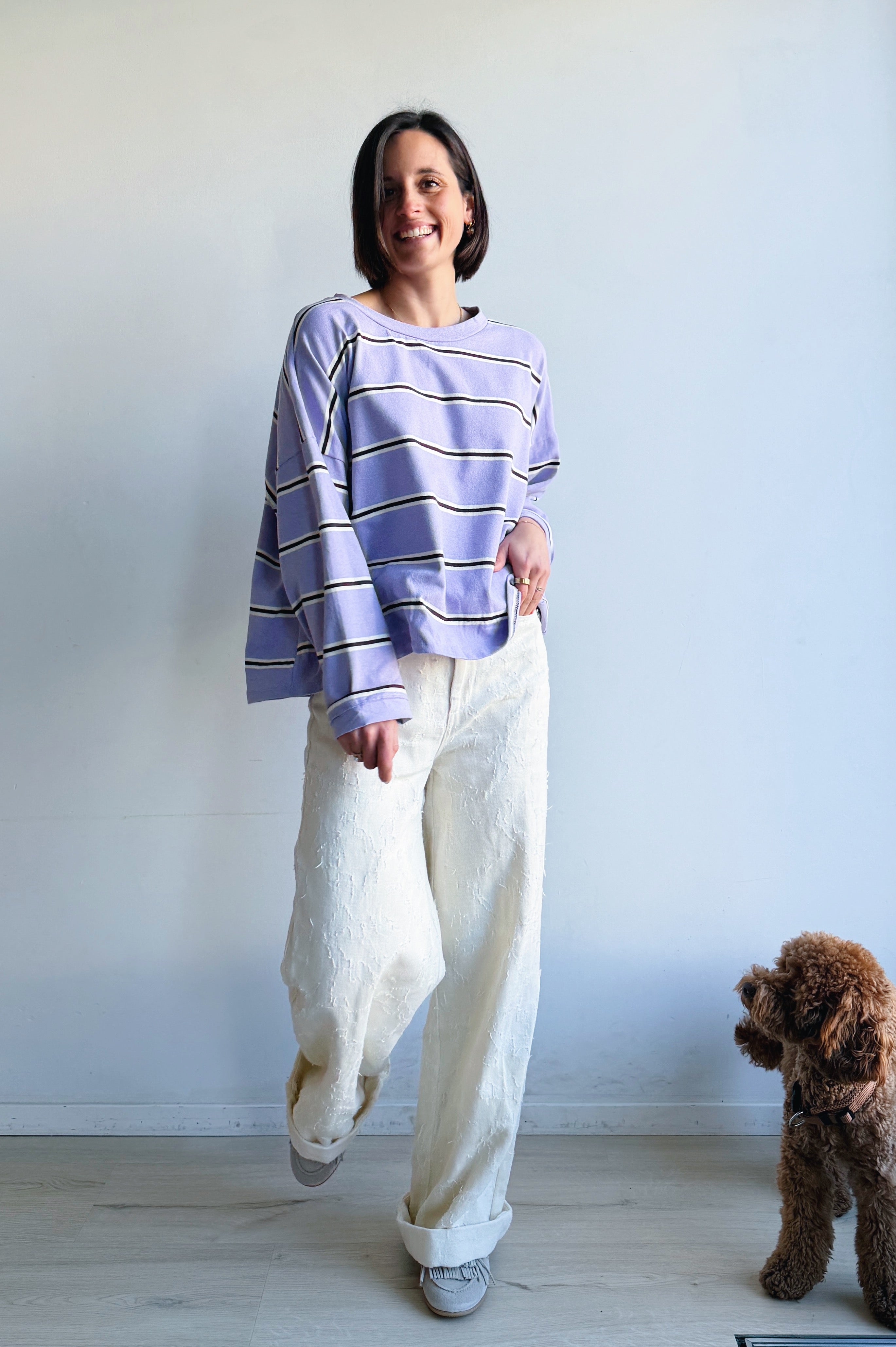 Jozefien longsleeve lila