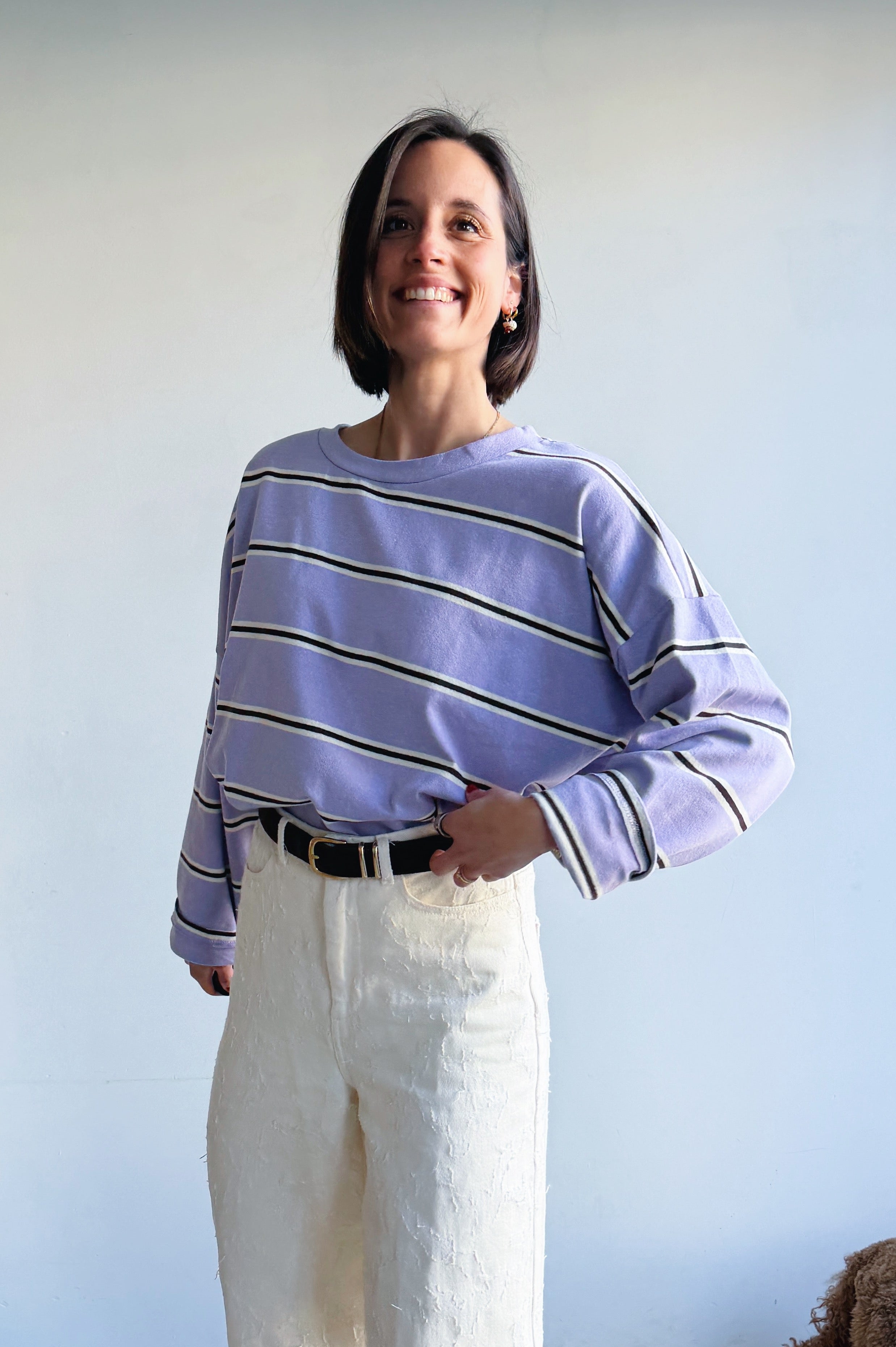 Jozefien longsleeve lila