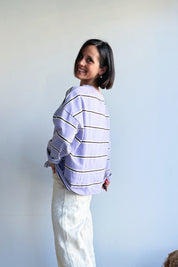 Jozefien longsleeve lila