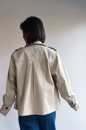 KApatricia trenchcoat kort