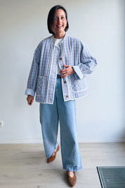 Amine jasje blauw