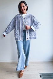 Amine jasje blauw