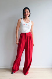 Misk broek rood