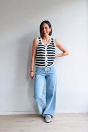 Delphine top marine