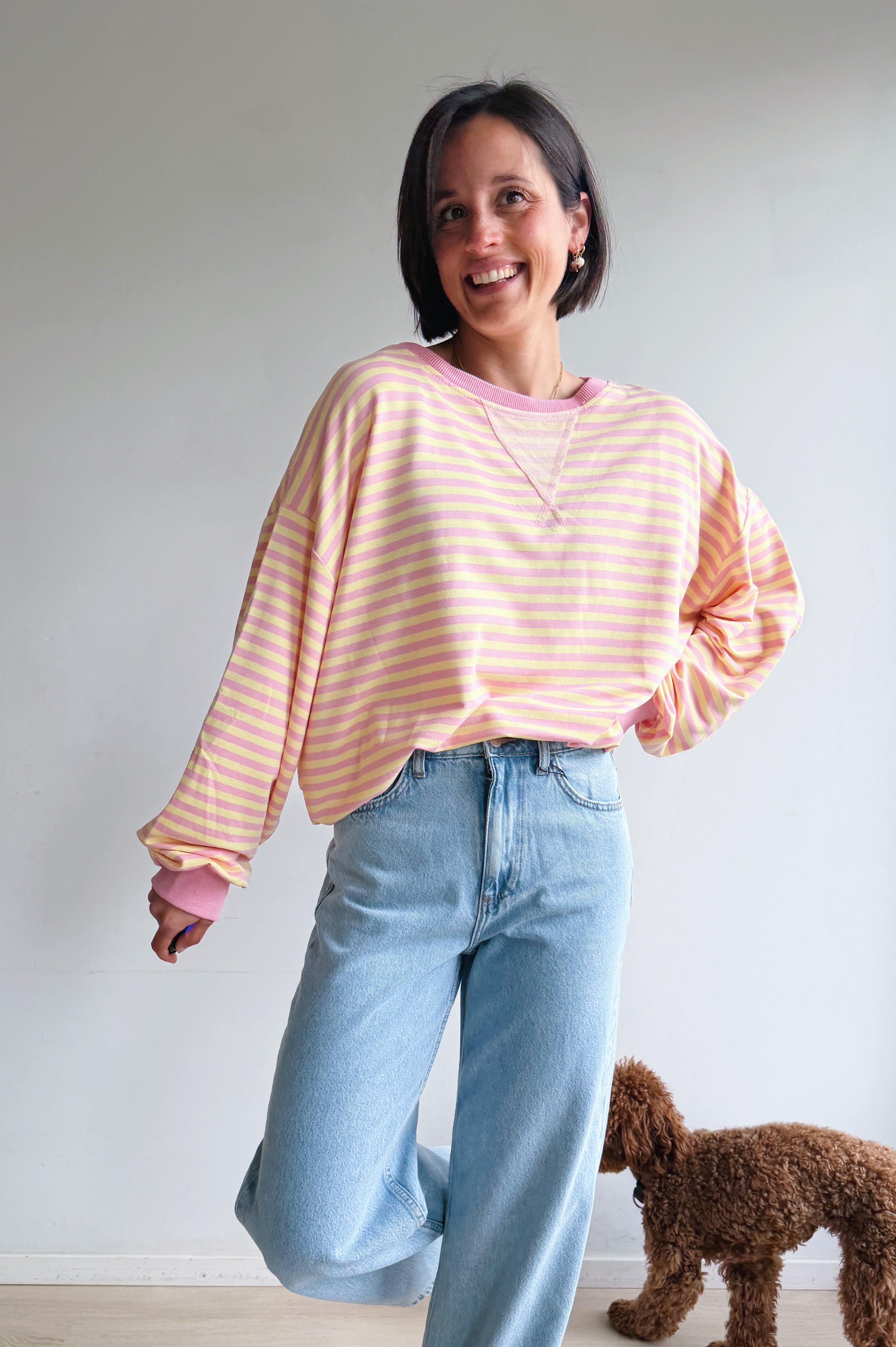 Nala sweater roze