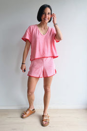 Bady top roze