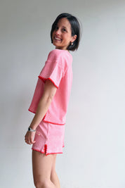 Bady top roze