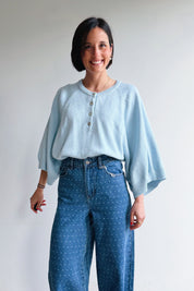 Moony pulletje lichtblauw