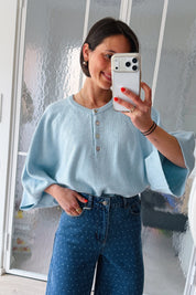 Moony pulletje lichtblauw