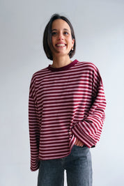 Liva longsleeve bordeaux
