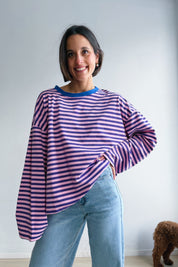 Liva longsleeve paars