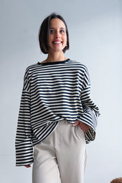 Liva longsleeve marine