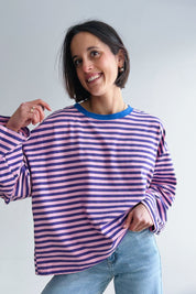 Liva longsleeve paars