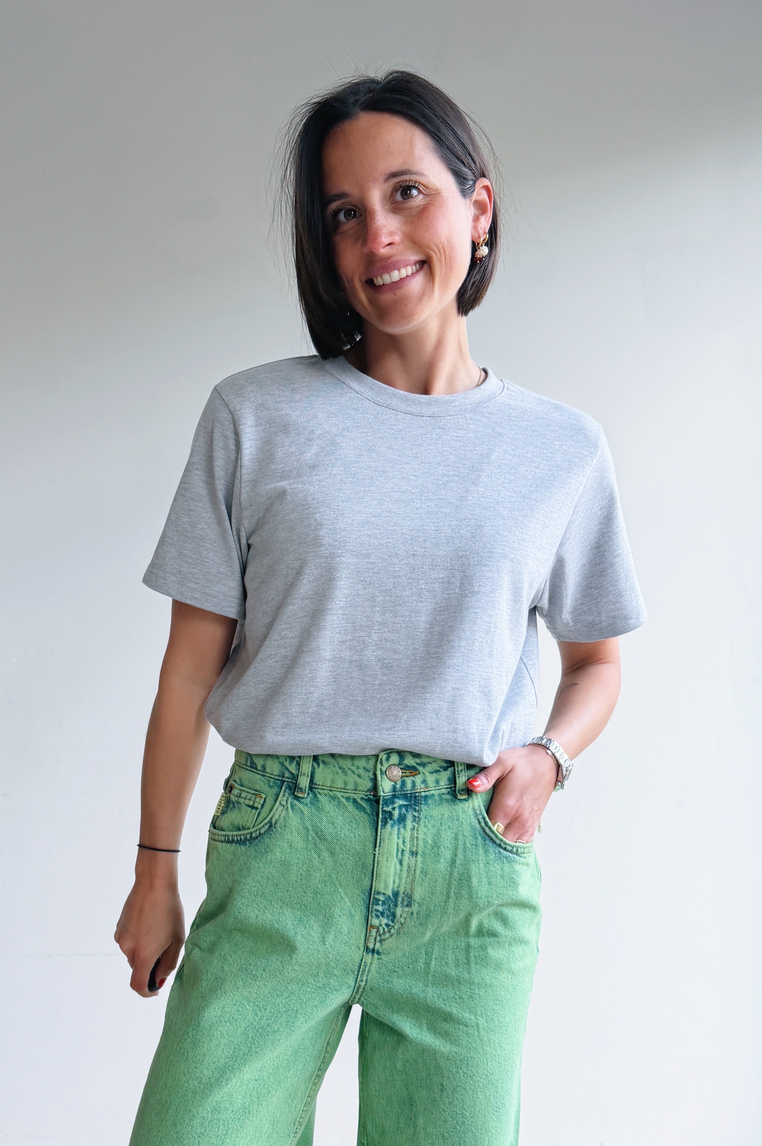 Palmer t-shirt grijs