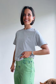 Palmer t-shirt grijs