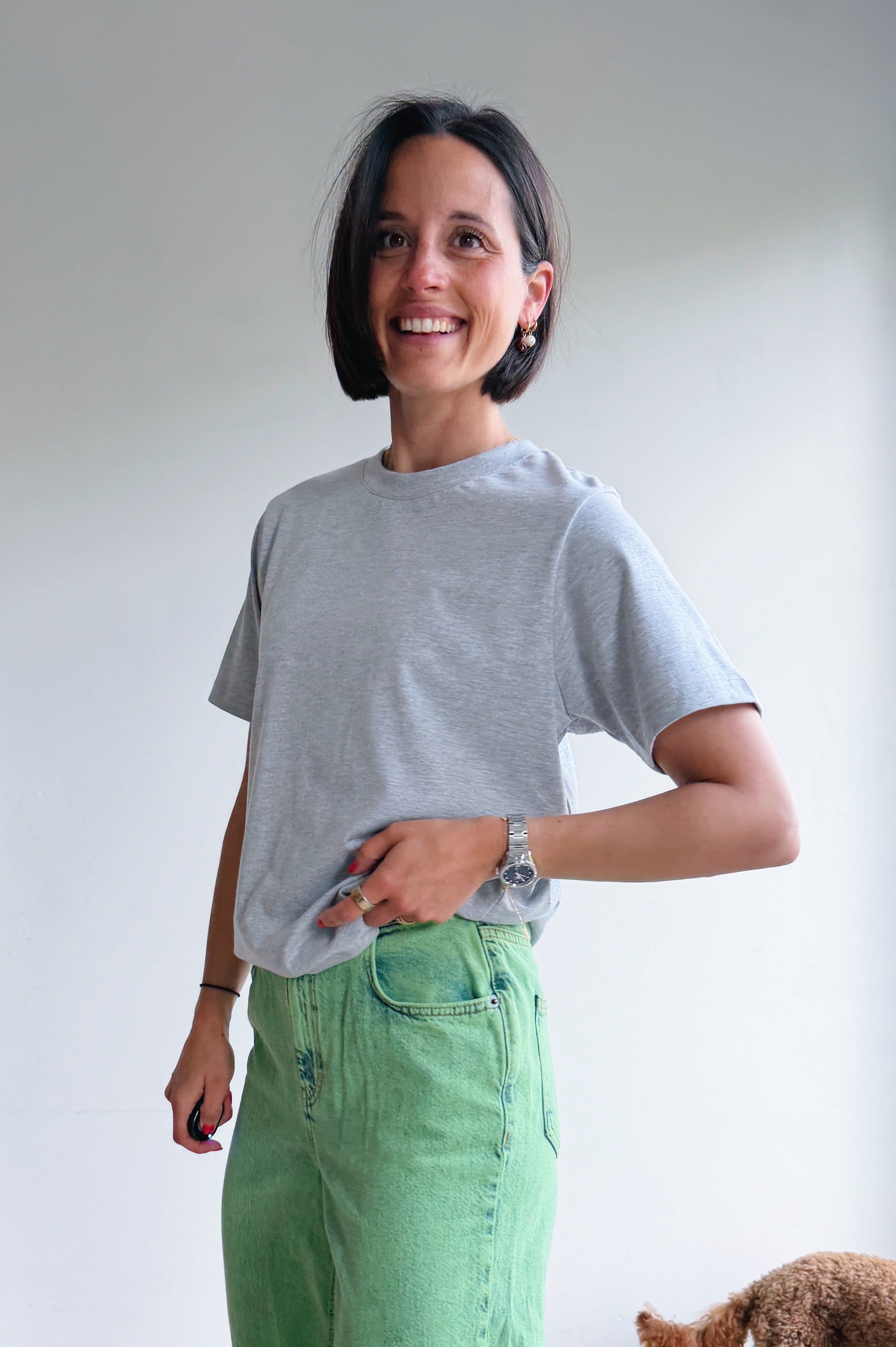 Palmer t-shirt grijs