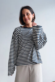 Liva longsleeve marine
