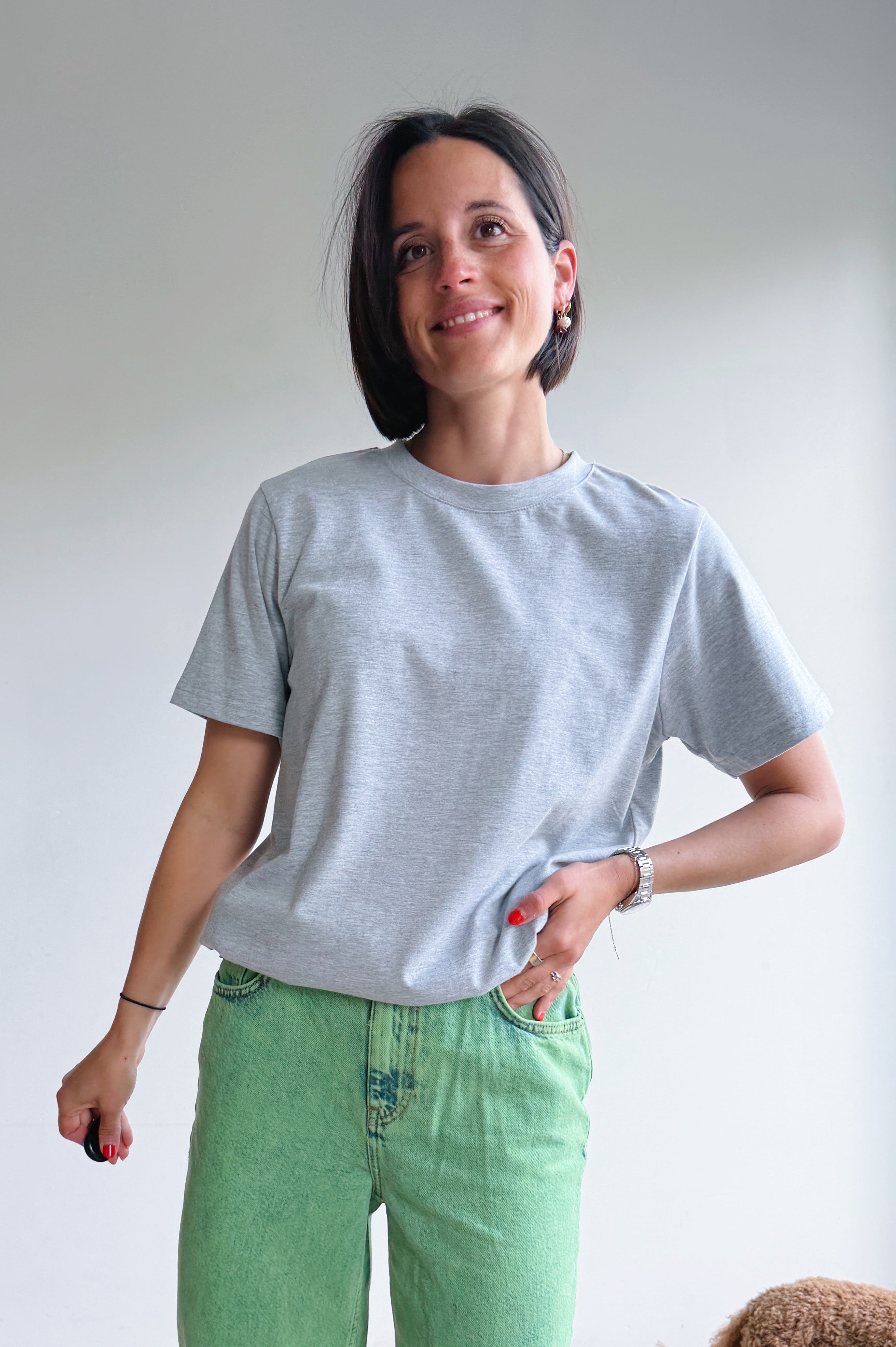 Palmer t-shirt grijs