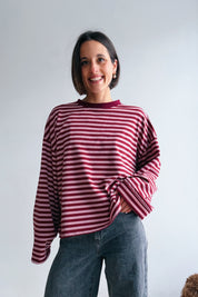 Liva longsleeve bordeaux