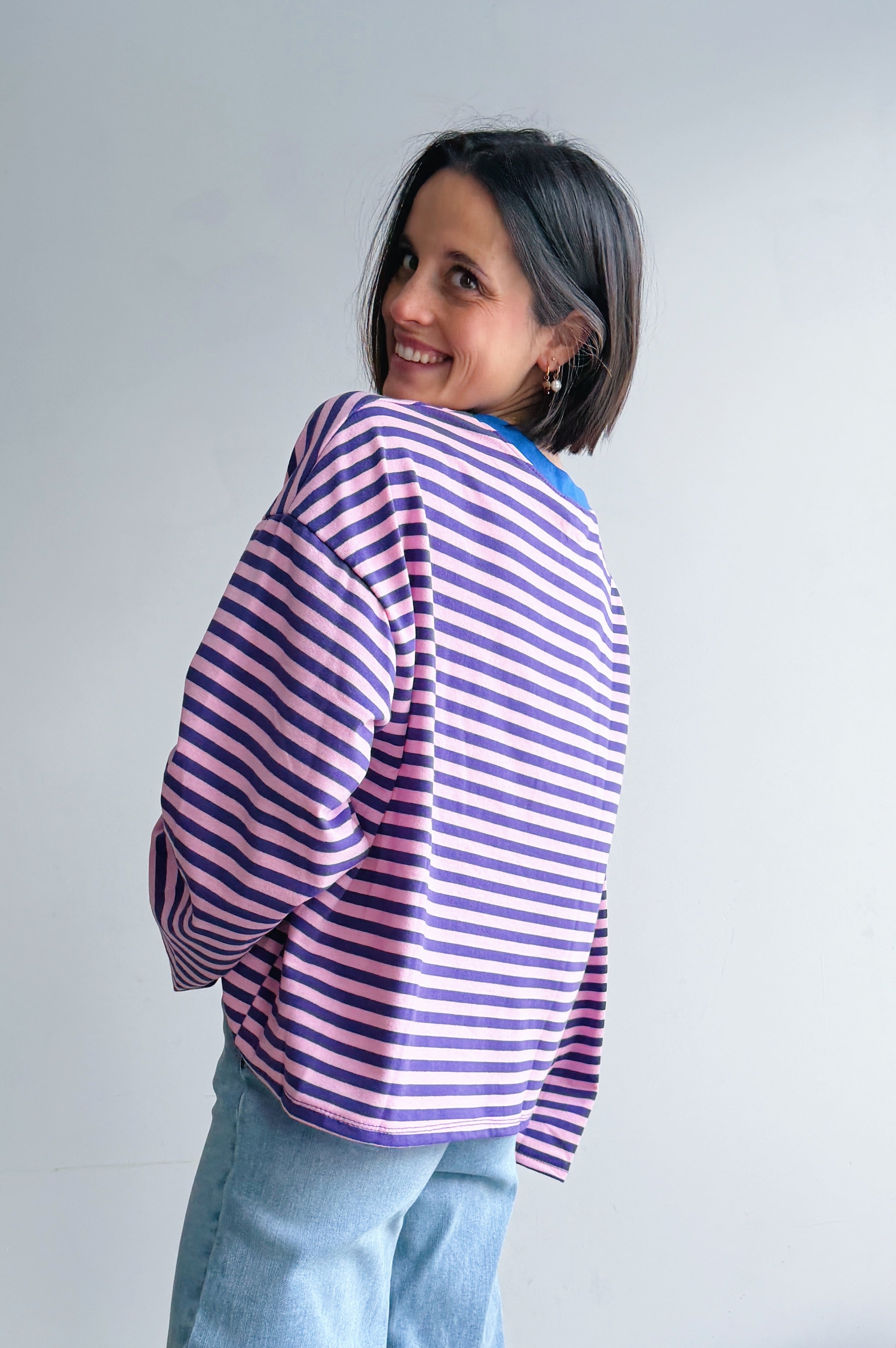 Liva longsleeve paars