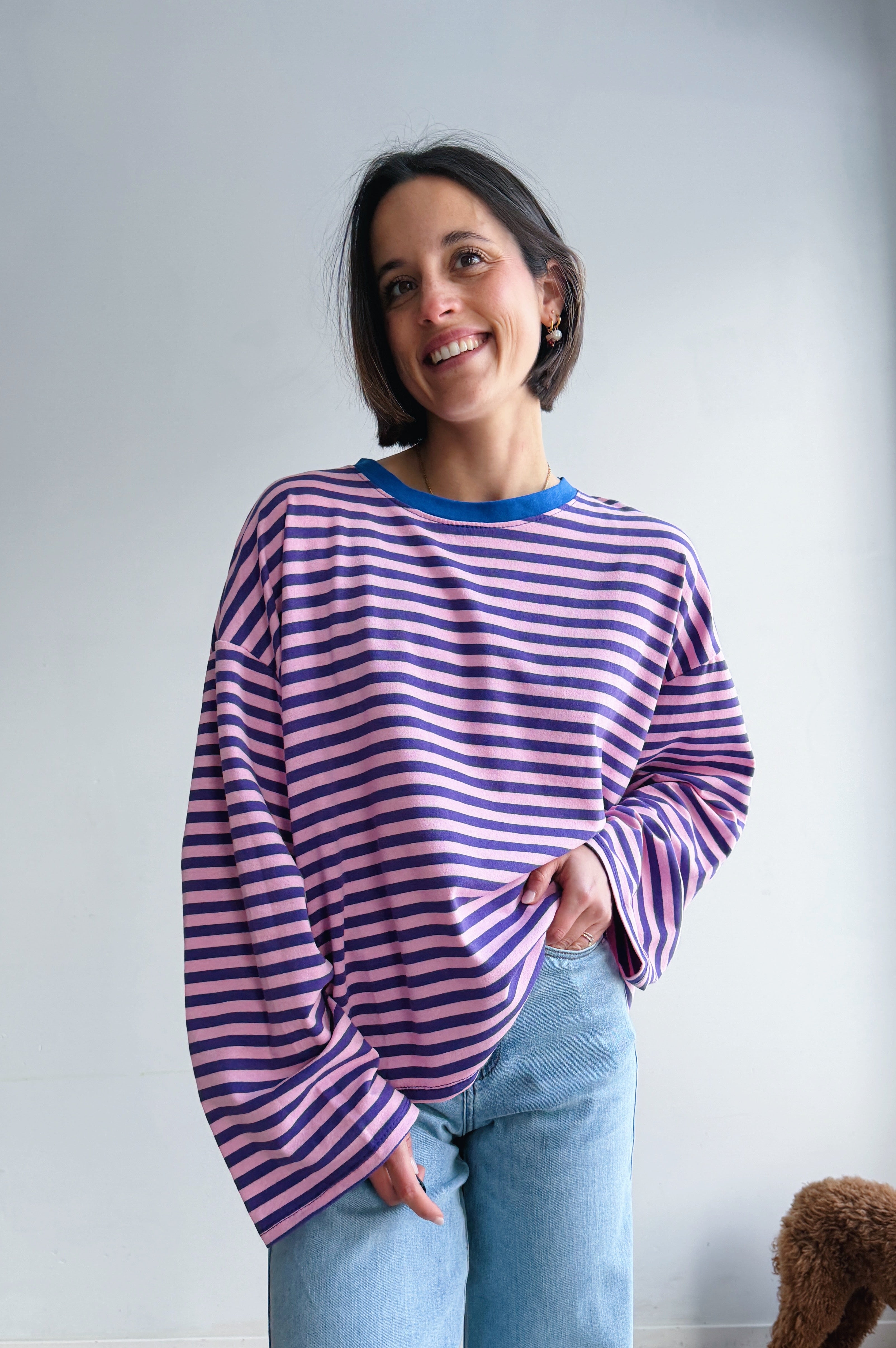 Liva longsleeve paars