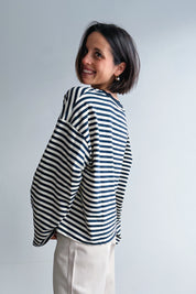 Liva longsleeve marine