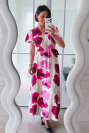 Ava flower jurk