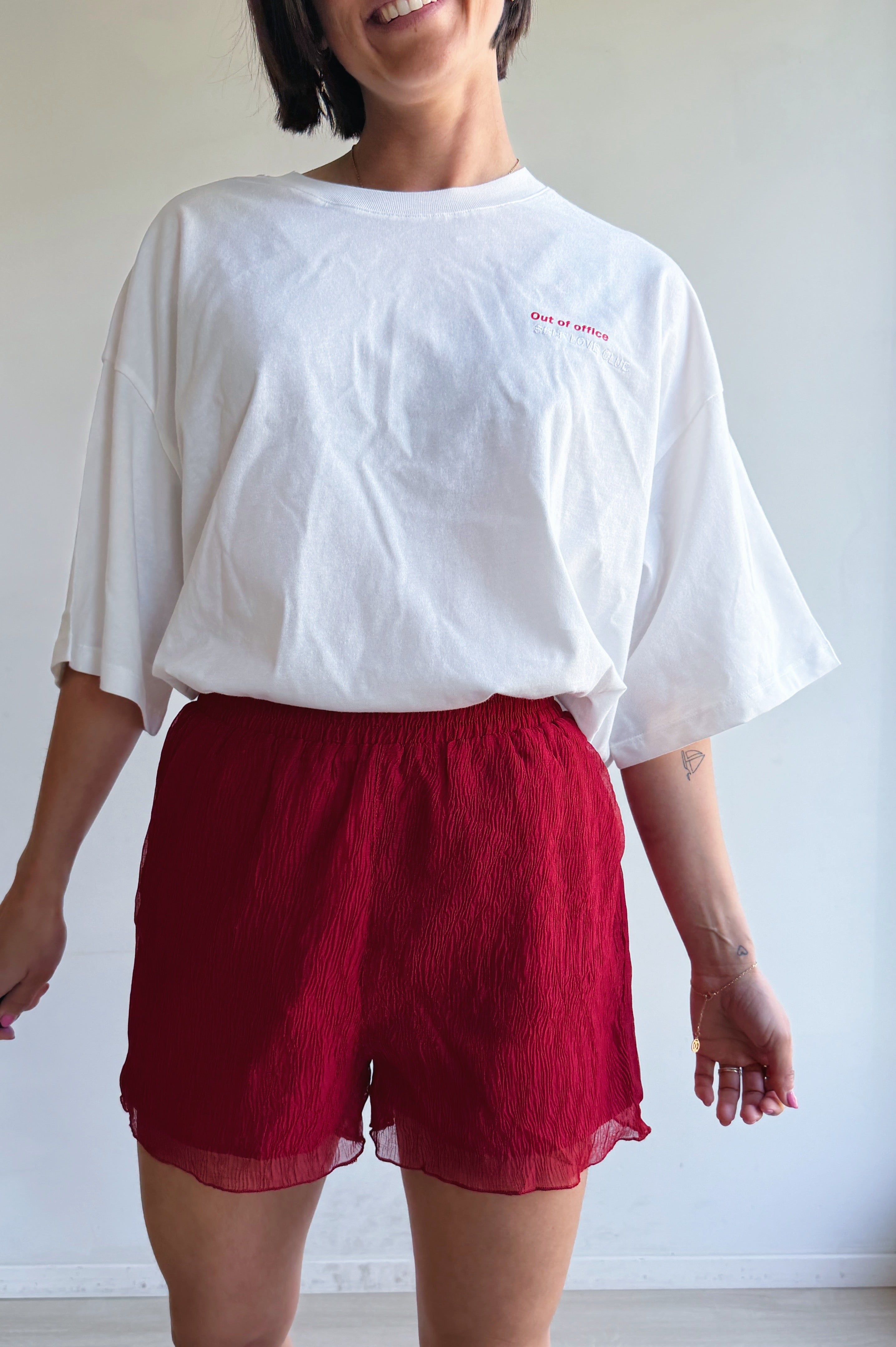 Nica t-shirt wit