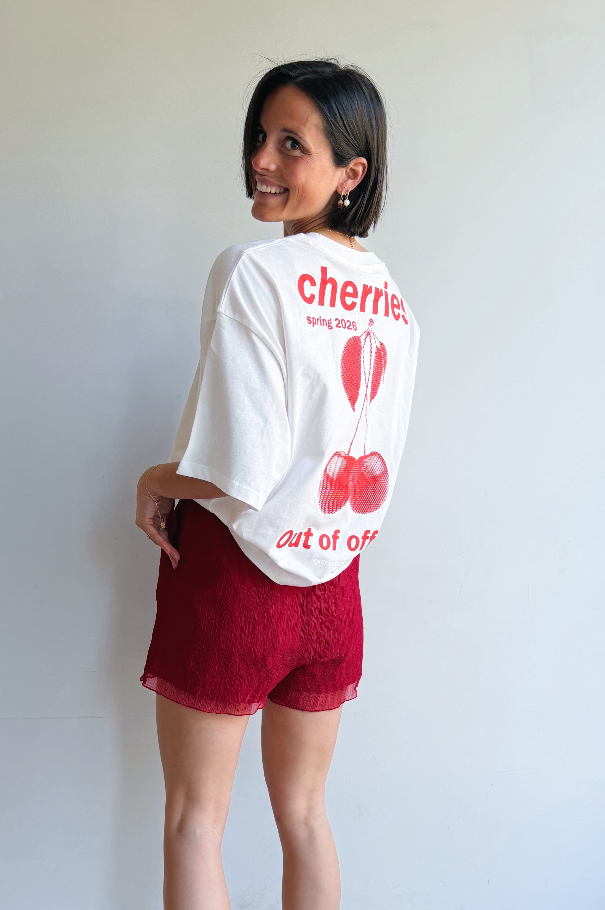 Nica t-shirt wit