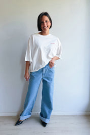 Nica t-shirt wit