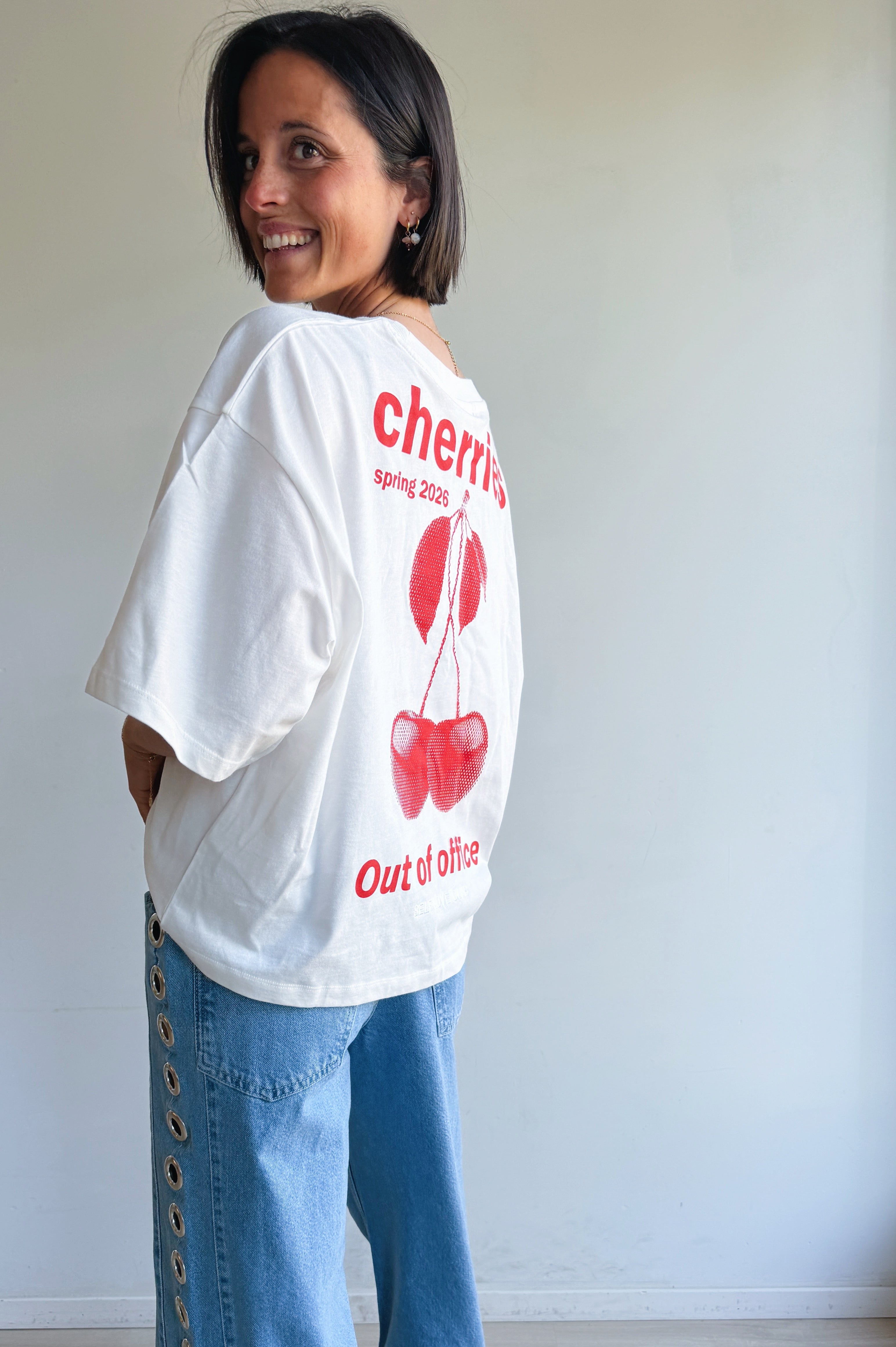 Nica t-shirt wit
