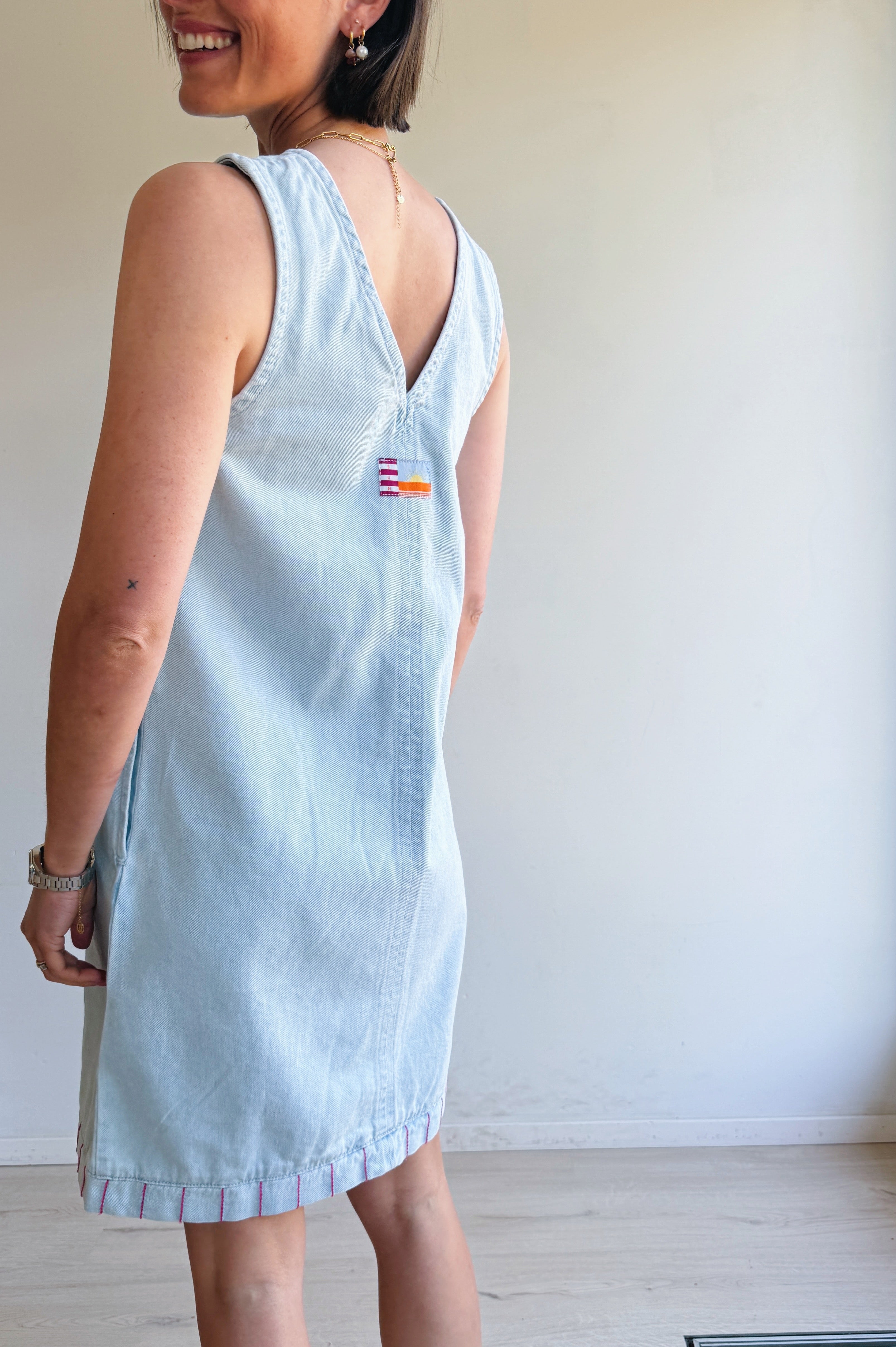 Kiara denim jurk