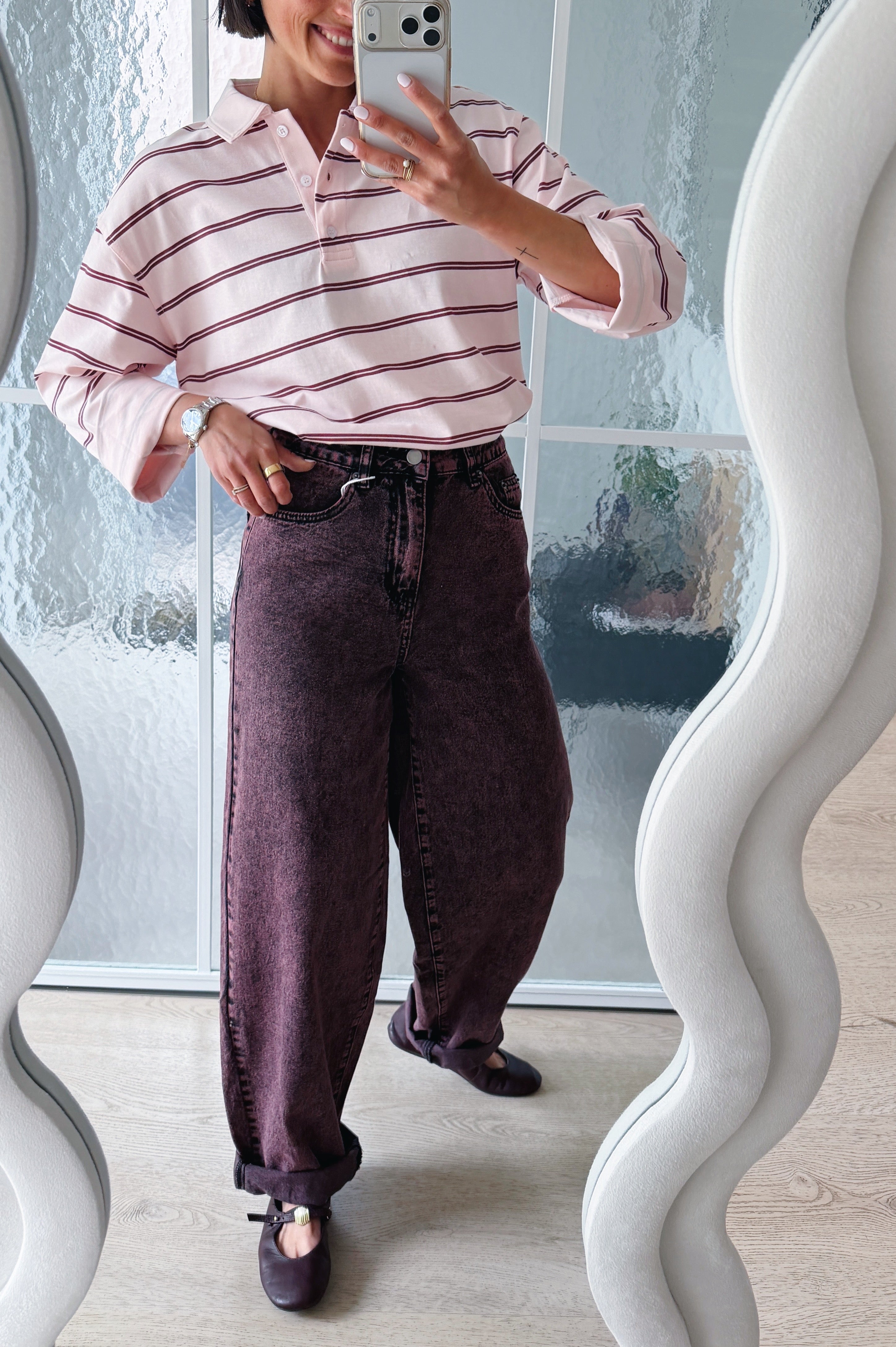 Hellas jeans washed pink