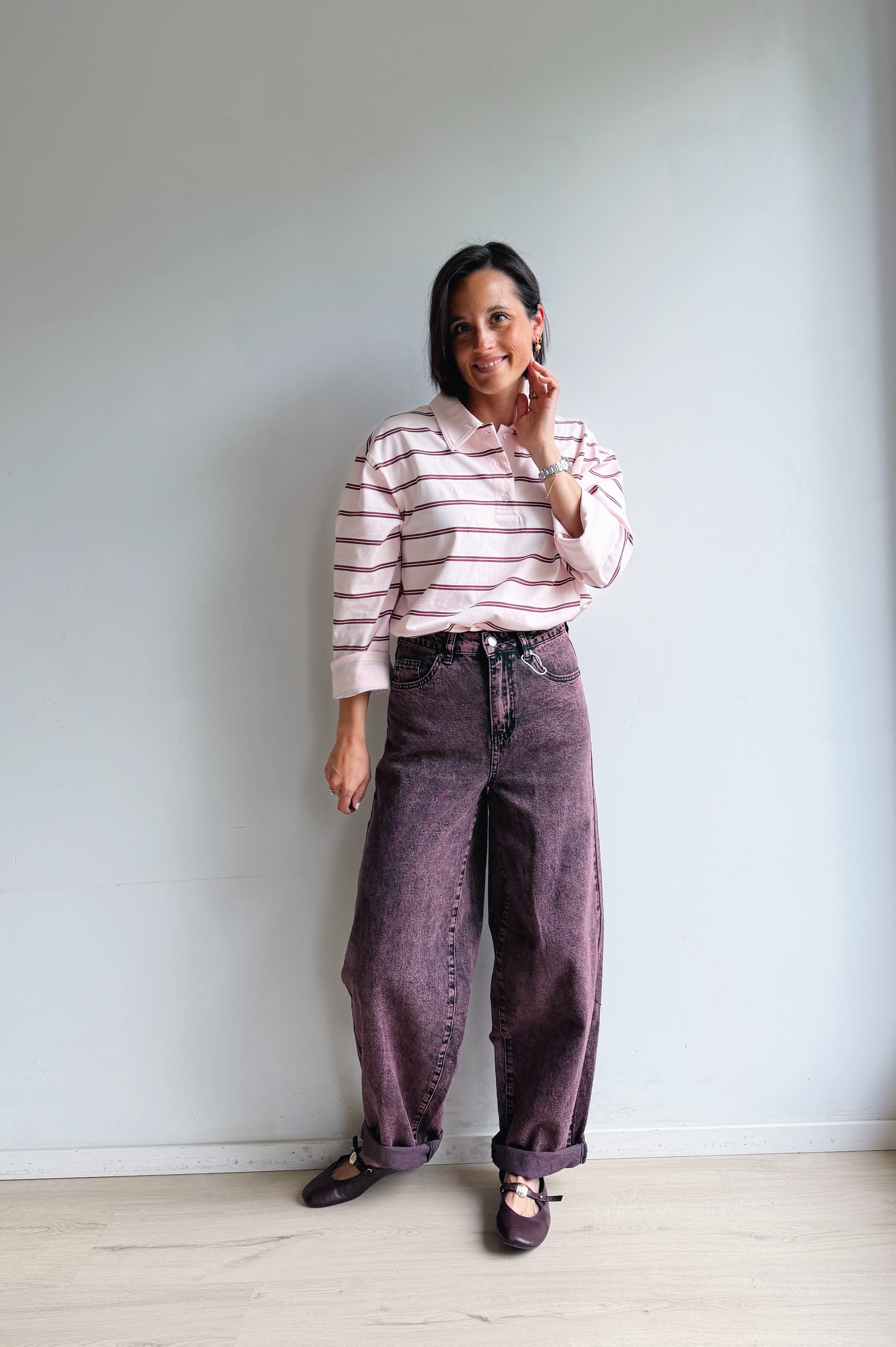 Hellas jeans washed pink