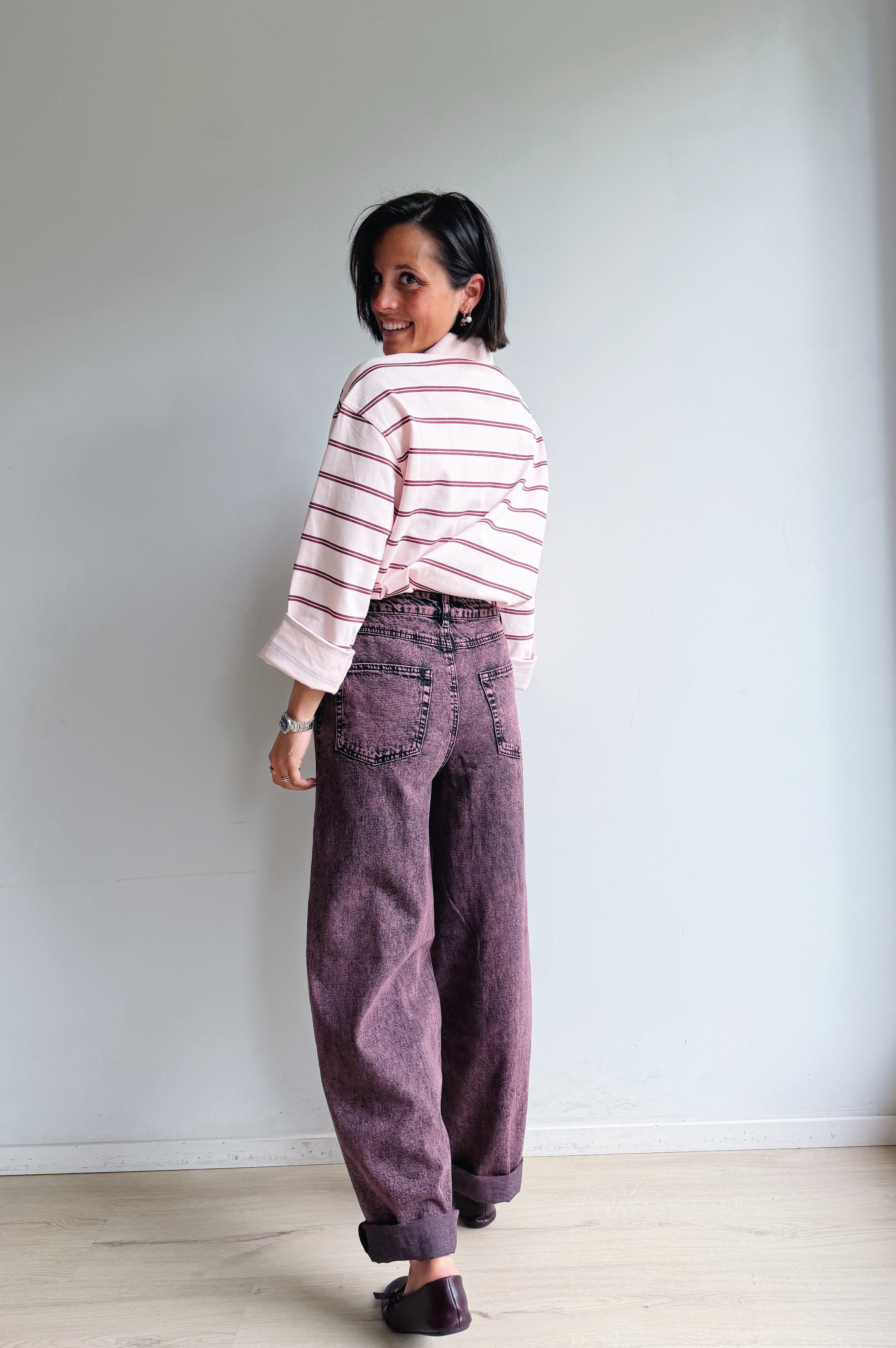 Hellas jeans washed pink