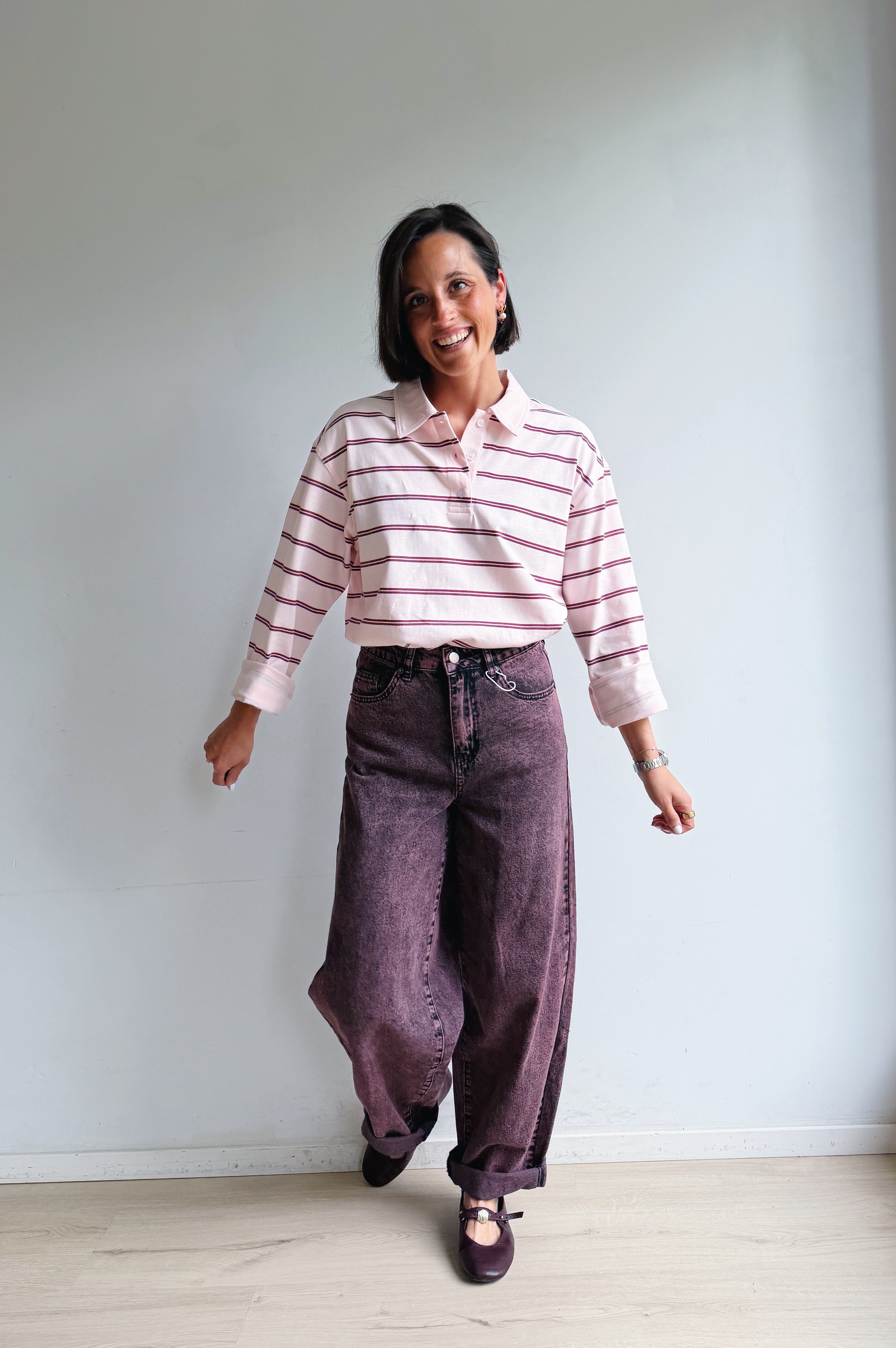 Hellas jeans washed pink